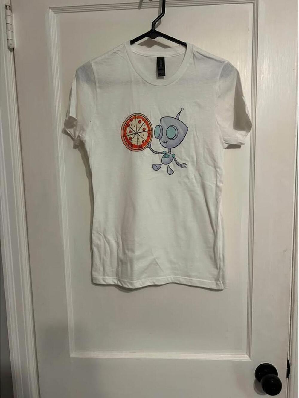 Gir pizza shirt- unofficial screen print